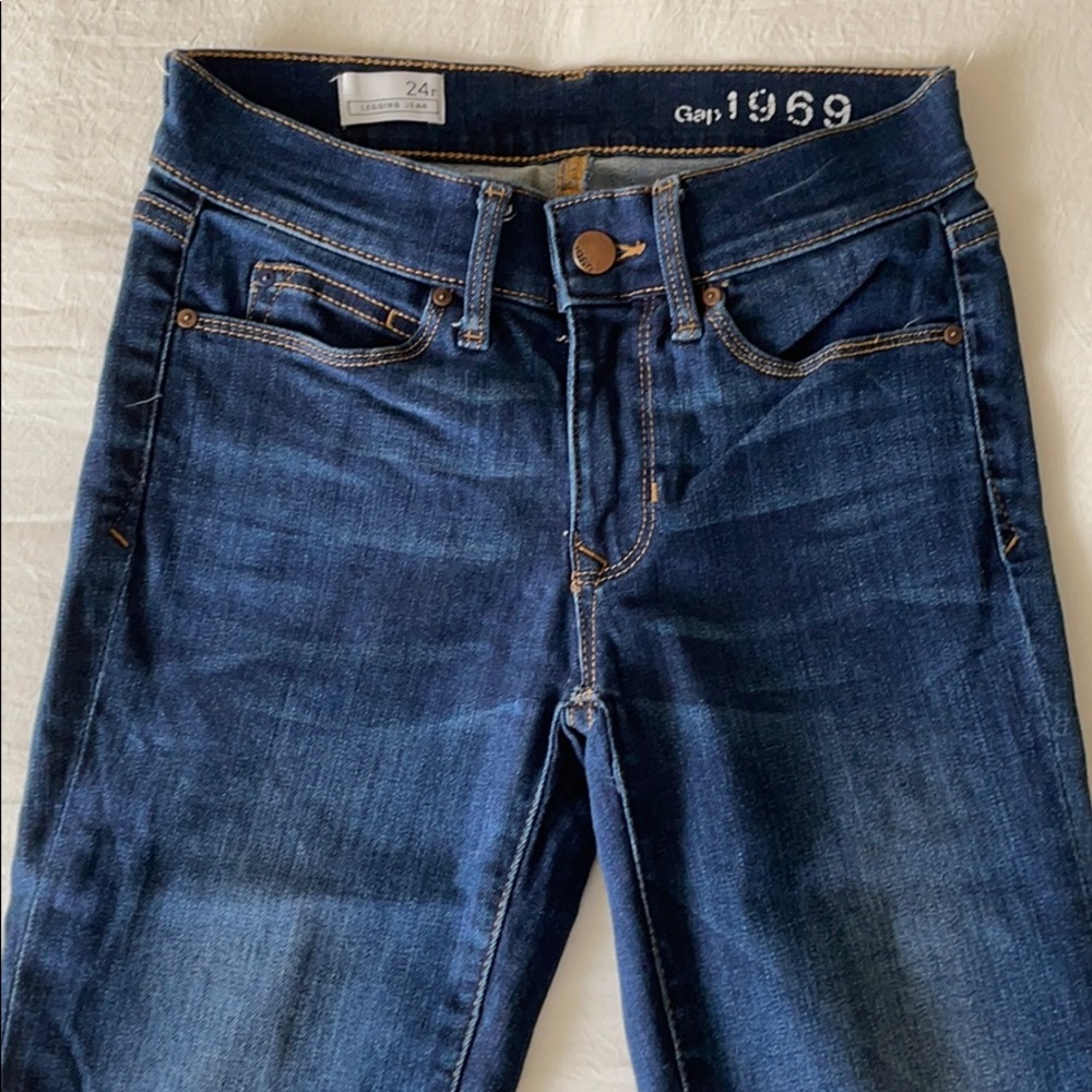 Gap 1969 Dark Blue Legging Jean